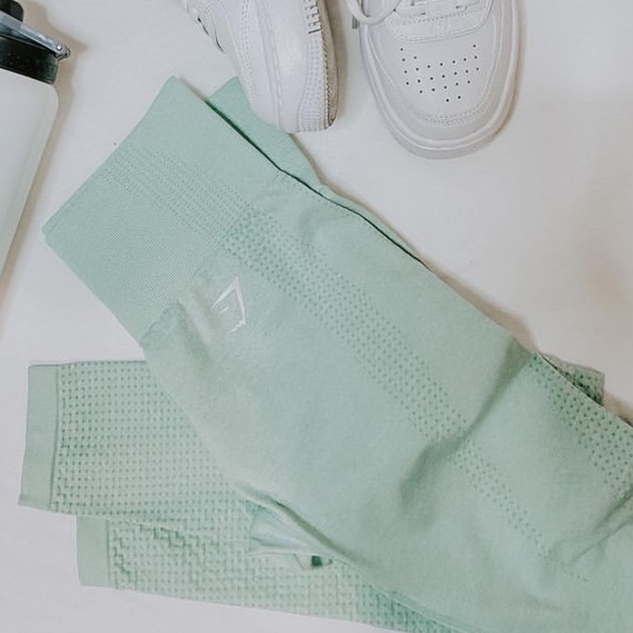 Gymshark Pants - Gymshark vital Seamless Leggings in mint